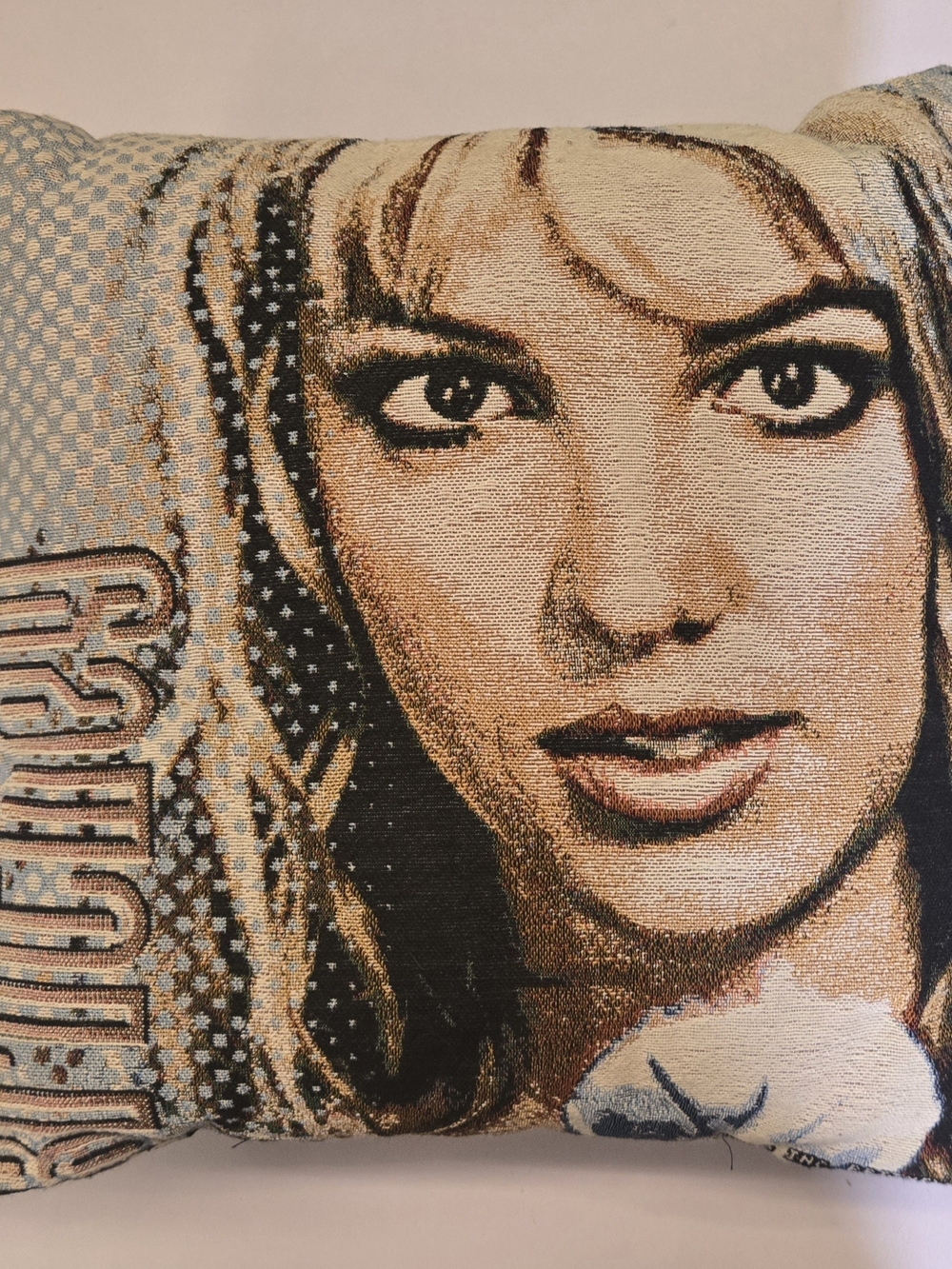 Vtg 2000 Britney Spears Tapestry Throw Pillow Official Britney Brands Y2K Rare